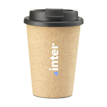 Logo trade business gift photo of: Attea Cork 350 ml coffee cup